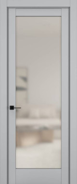 Дверь межкомнатная Hausdoors Шеллак серый 8 New Classic ст.матовое