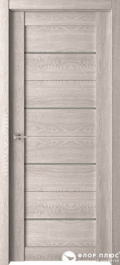 Дверь межкомнатная FRANT SCANDI Rondo G-204 Дуб дымчатый стекло мателюкс