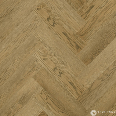 Кварцевый ламинат (SPC) Fargo Herringbone Дуб Неаполь