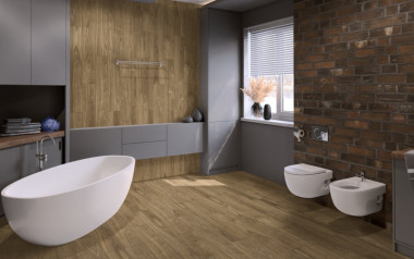 ПВХ плитка DAMY FLOOR Family LVT Орех Европейский