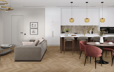 ПВХ плитка DAMY FLOOR Chevron LVT Сен-Клу