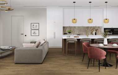 ПВХ плитка DAMY FLOOR Family LVT Дуб Мокко