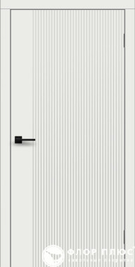 Дверь межкомнатная FRANT SCANDI Trend L-2 Эмалит белый кромка в цвет