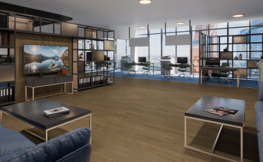 ПВХ плитка DAMY FLOOR Family LVT Дуб Мокко