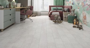 Ламинат Kastamonu COLOR BLOCK 4V Белое Олово